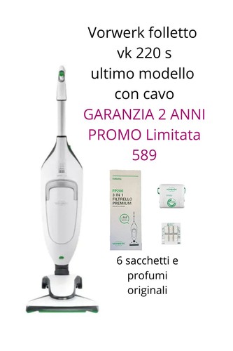 Vorwerk folletto 220s - vorwerk, vk